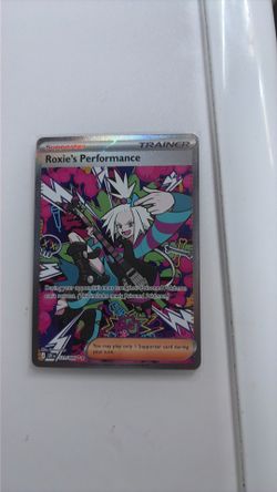 Roxie’s performance, Pokemon