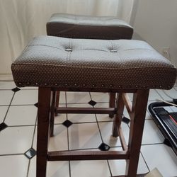 Saddle Stool Pair