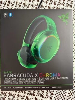 RAZER Barracuda x Chroma Phantom Green Edition Gaming Headset