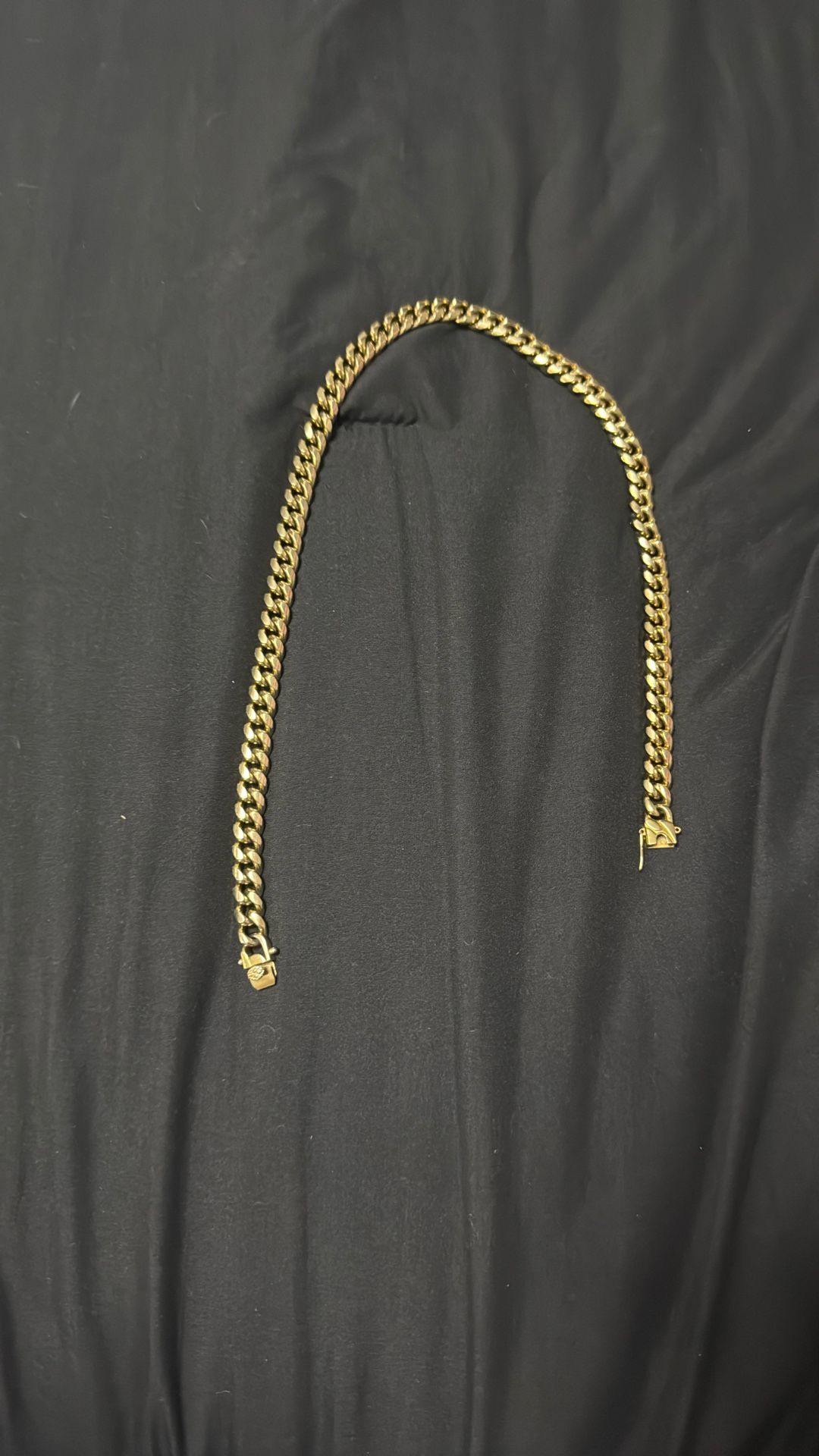 Fake Gold Plated Cuban Link Chain