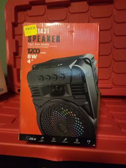 Light up Bluetooth speaker
