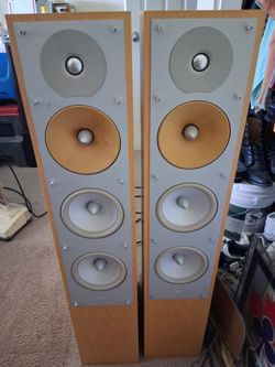 B&W CM6 surround speakers