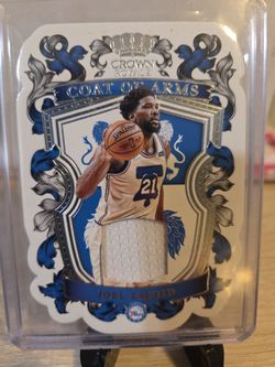 76ers Joel  Embiid Jersey  Card