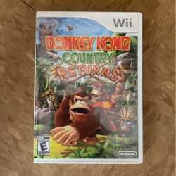Nintendo Wii Donkey Kong Country 