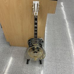 Dean Chrome G Acoustic / Electric Resonator Guitar 