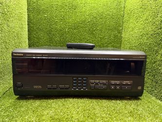 Technics SL-MC7 110+1 Disc MASH CD Changer Player w/ OEM EUR645270 Remote
