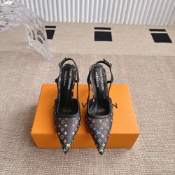 LV Women’s Heels With Box 2026 New 