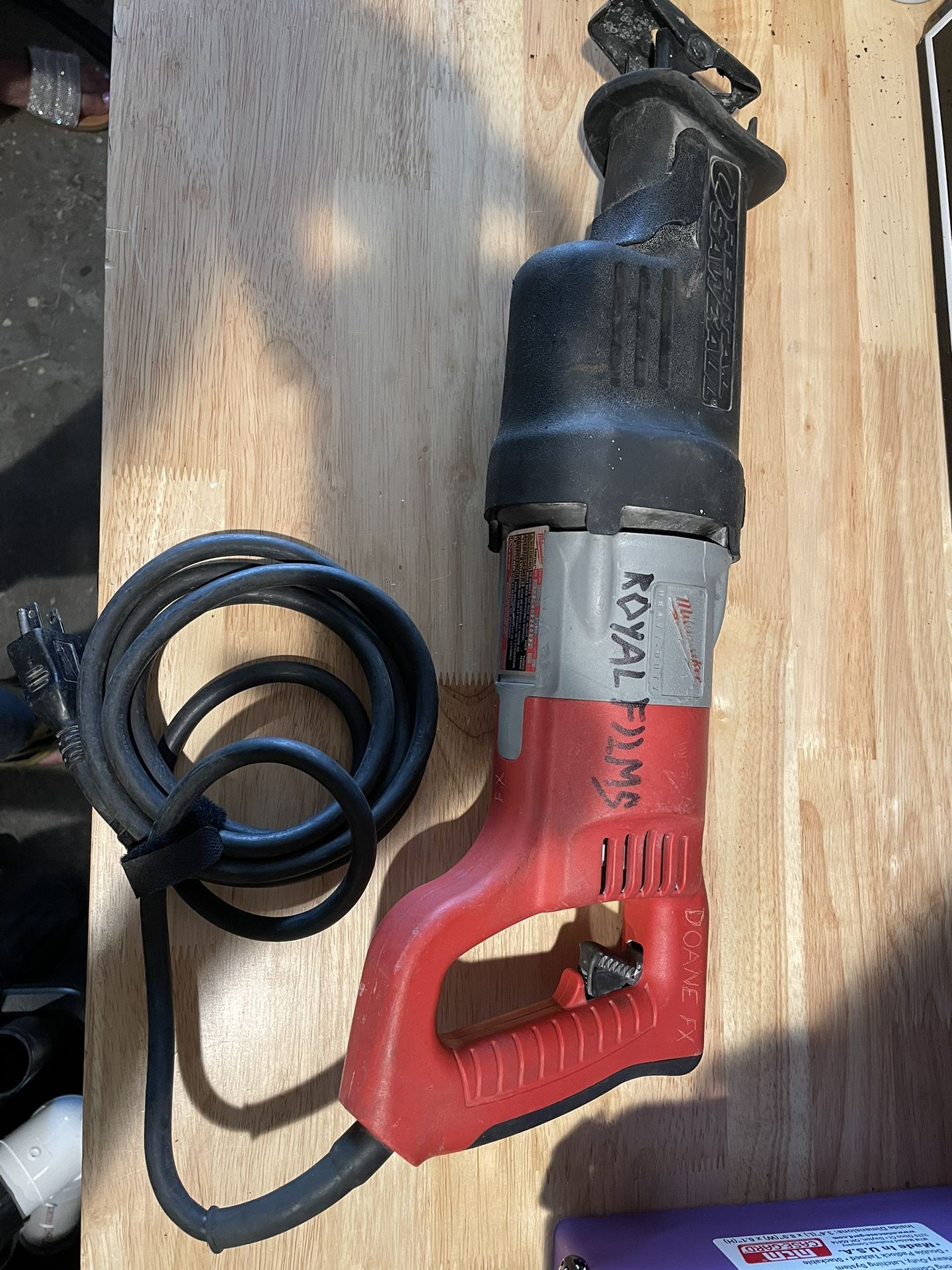 Milwaukee Sawzall Corded