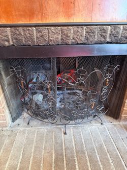 FIREPLACE COVER 30"w x 19"tall; cross streets are Arapaho & Waterview