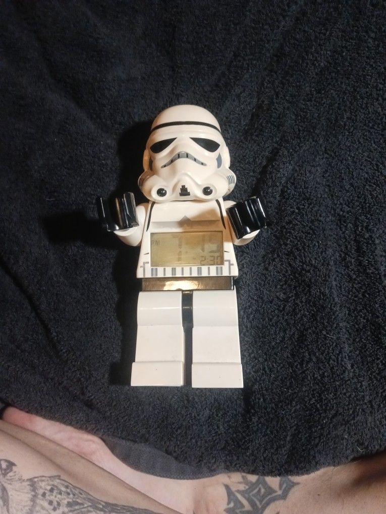 Storm Trooper Lego Alarm Clock