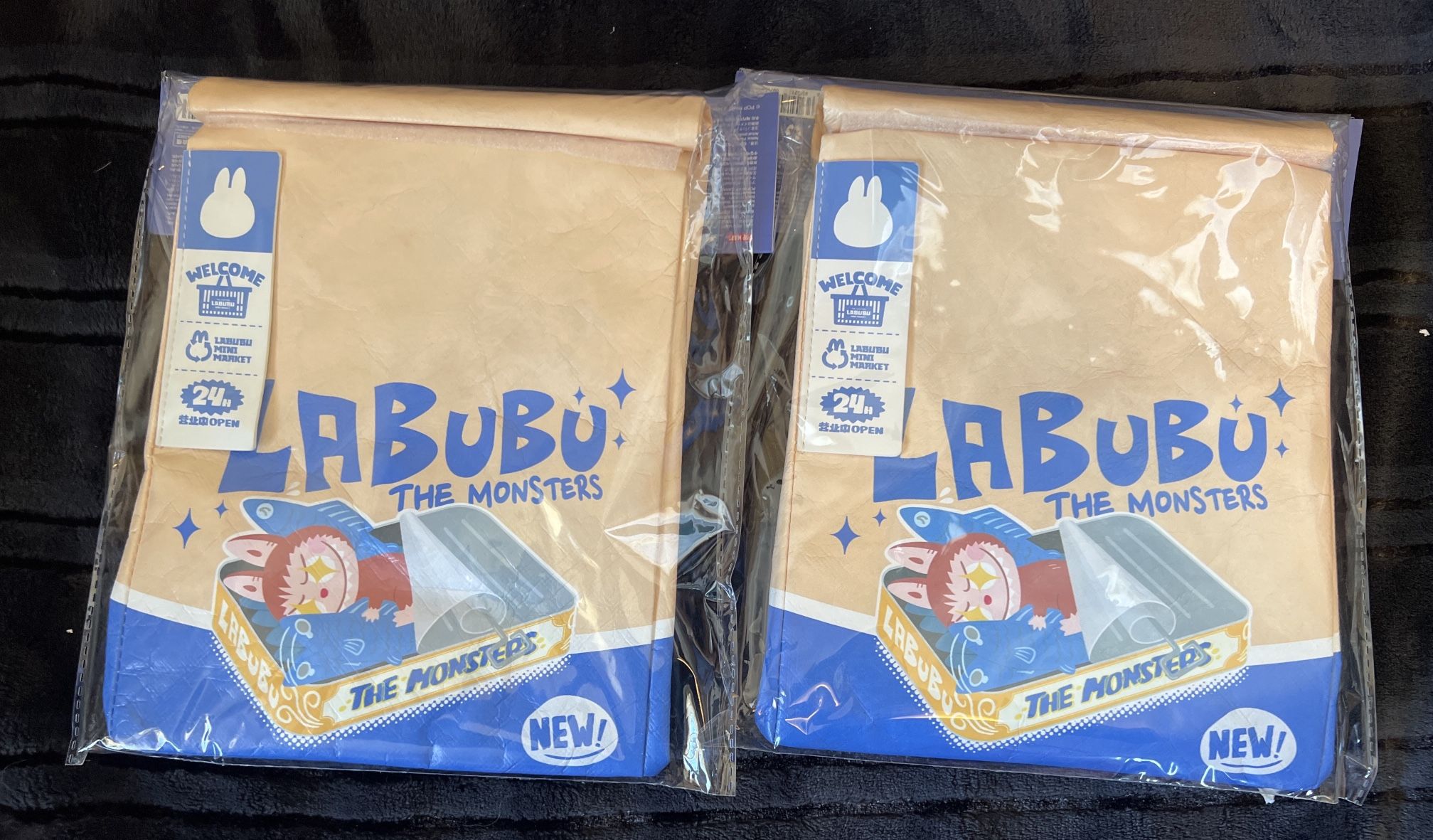 ๐ POP MART Labubu โ The Monsters Foldable Tote Bag ๐