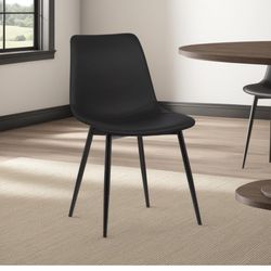 Armen Living Monte Mid Century Modern Dining Accent Chair