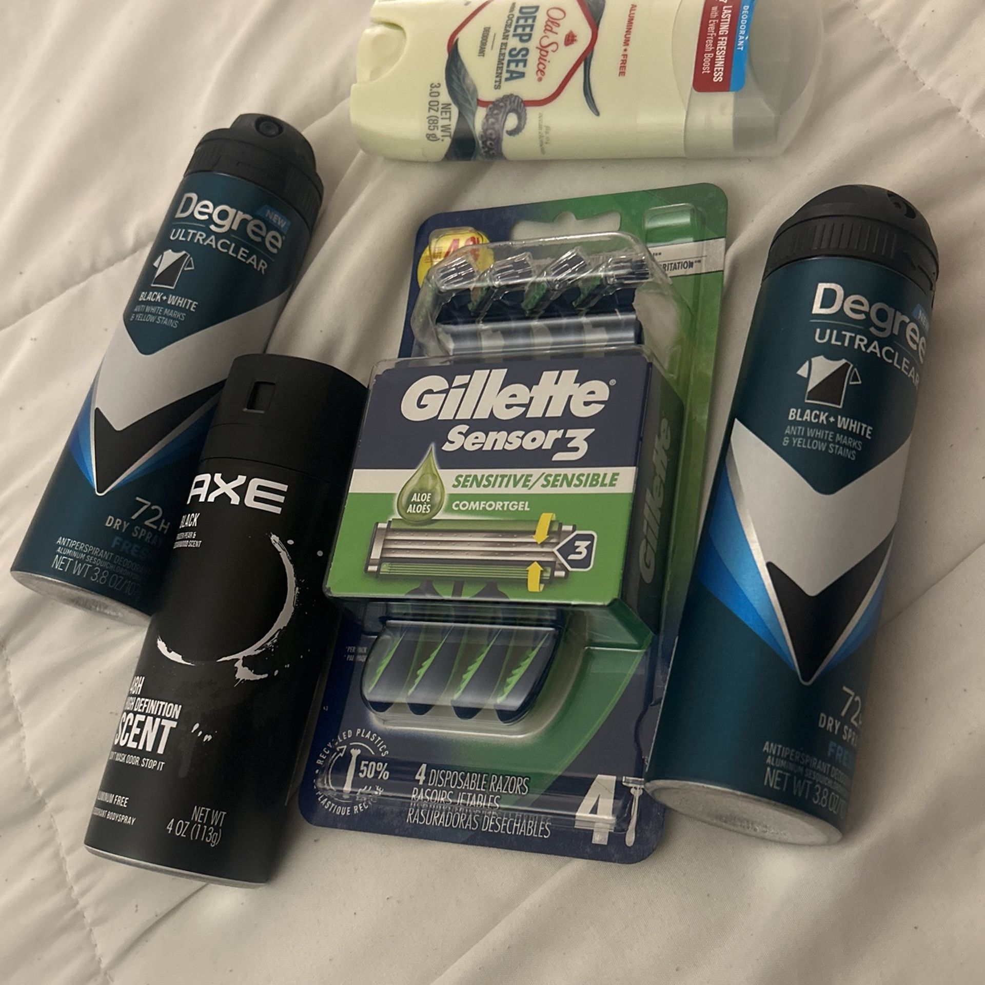 Axe Degree Gillette Bundle