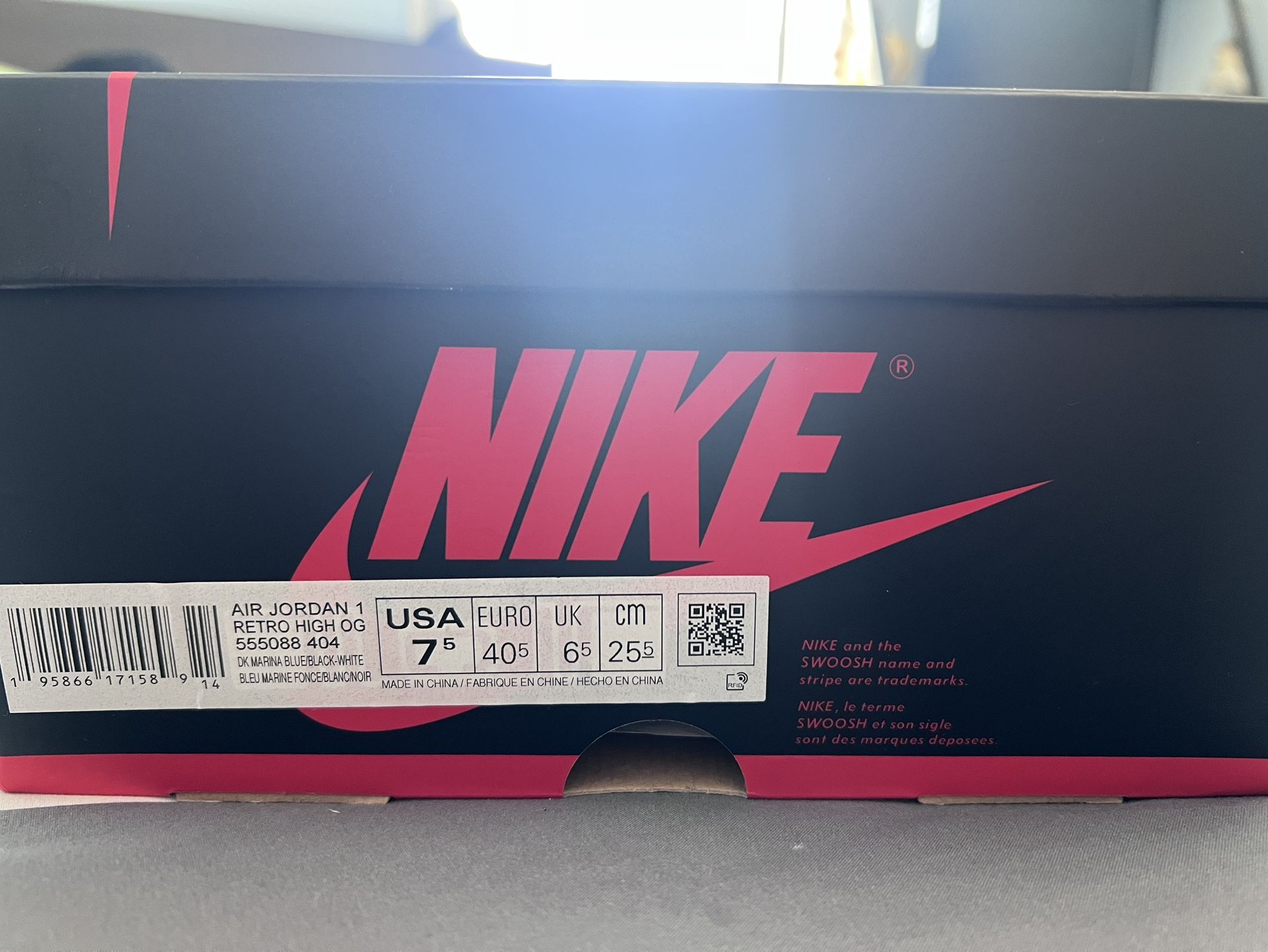 Jordan 1 - Marina Blue