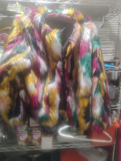 Faux Fur Vintage Jacket