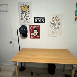 Ikea Hilver Bamboo Desk