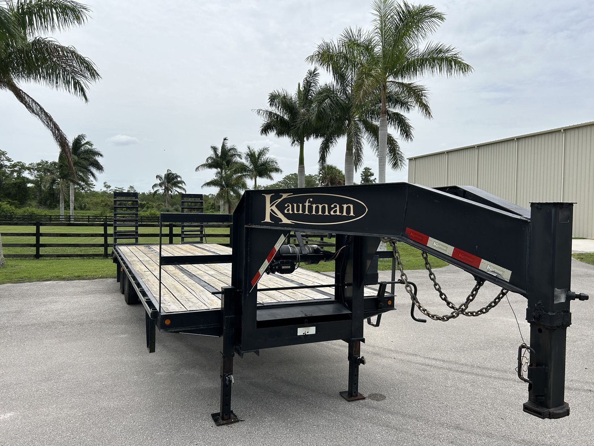 2017 Kaufman Gooseneck Trailer, 30 Ft.