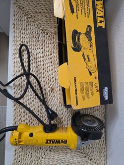 DEWALT DWE402 4-1/2” Angle Grinder – $100