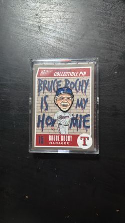 Texas Rangers  Bruce Bochy Collectible Pin 4/28 Theme Night