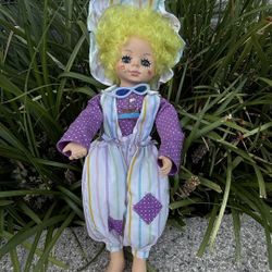 Vintage Brinn’s Snow Princess Doll – 1986 – Red Velvet – 16”