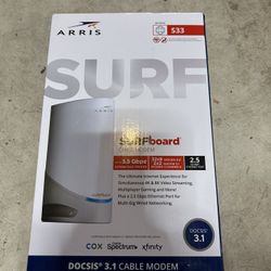 Brand New Arris S33 Modem