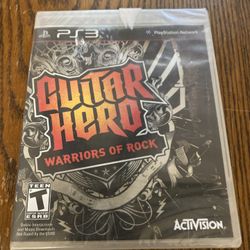 Guitar hero Warriors of rock PS3