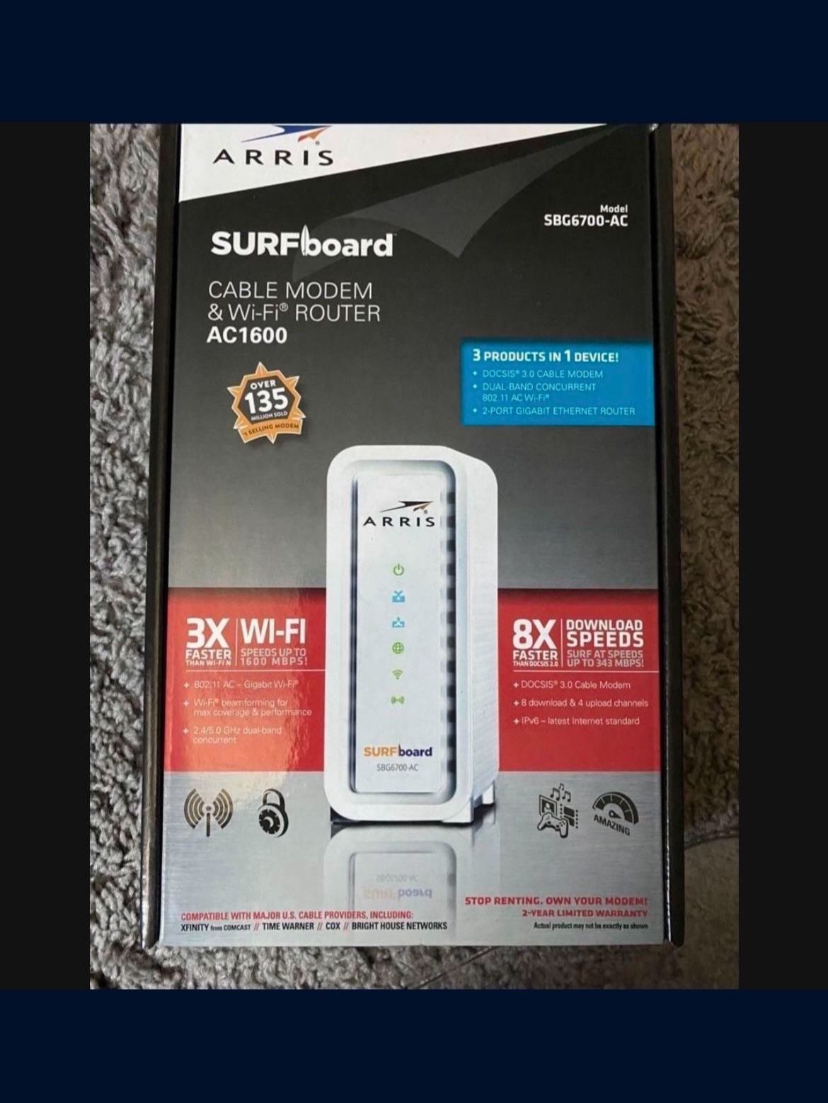 Arris Modem & WiFi Router Combo
