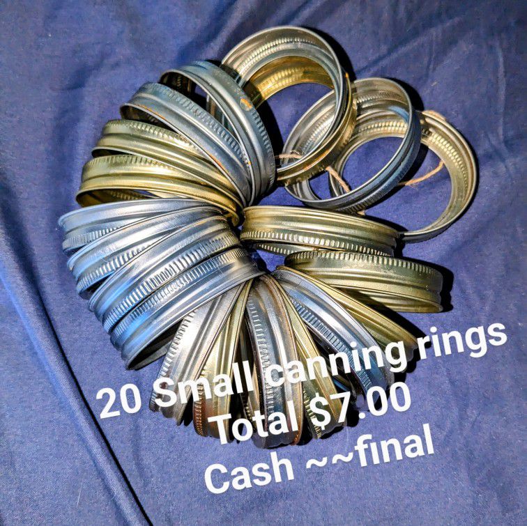 Canning Rings Lg & Sm