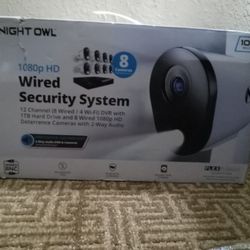 Nightowl 1080p  8 Wired Cameras
