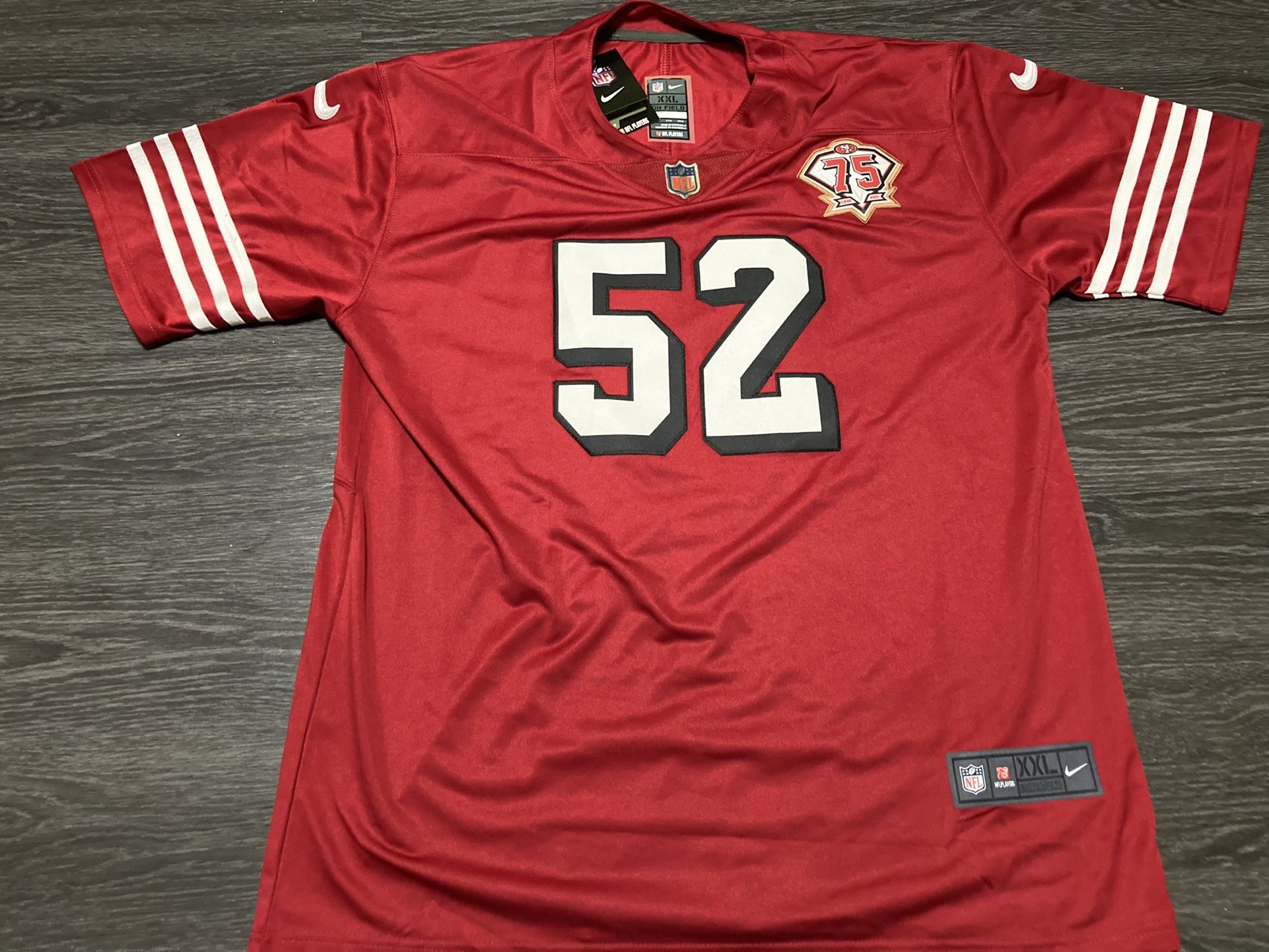 SF 49ets WILLIS JERSEY SIZE 2XL