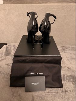 Saint Laurent Opyum 110 Heels — Black Patent, Size 41 EU — $750 OBO (Retail $1,550)