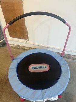 Little Tikes trampoline with folding handle