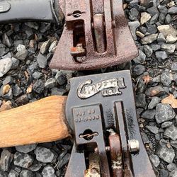 NICE VINTAGE CHOPPER 1-SPRING LOADED AXE HEAD SPLITTING MAUL W/ORIGINAL HANDLE   $40.00 EACH