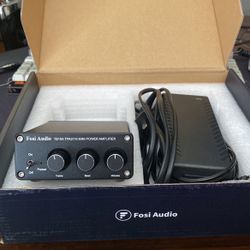 Foso Audio amplifier 100W X 2 tb10a 2 Channel Stereo Amplifier Receiver