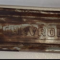Vintage Chevy Tailgate 