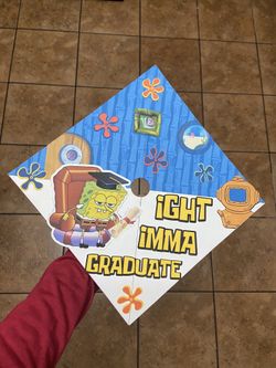 SpongeBob Graduation Topper