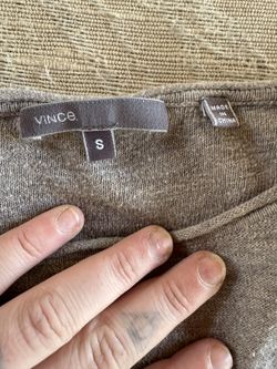 grey vince. sweater