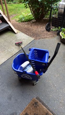 New Mop Bucket with mop