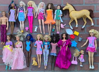 Barbie Dolls Horse Pets and more