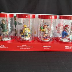NINTENDO TOKYO Statues Tokyo Exclusive NIB~ Mario~ Zelda Link~Inkling ~ SHIZUE & MAMEKICHI & TSUBUKICHI 