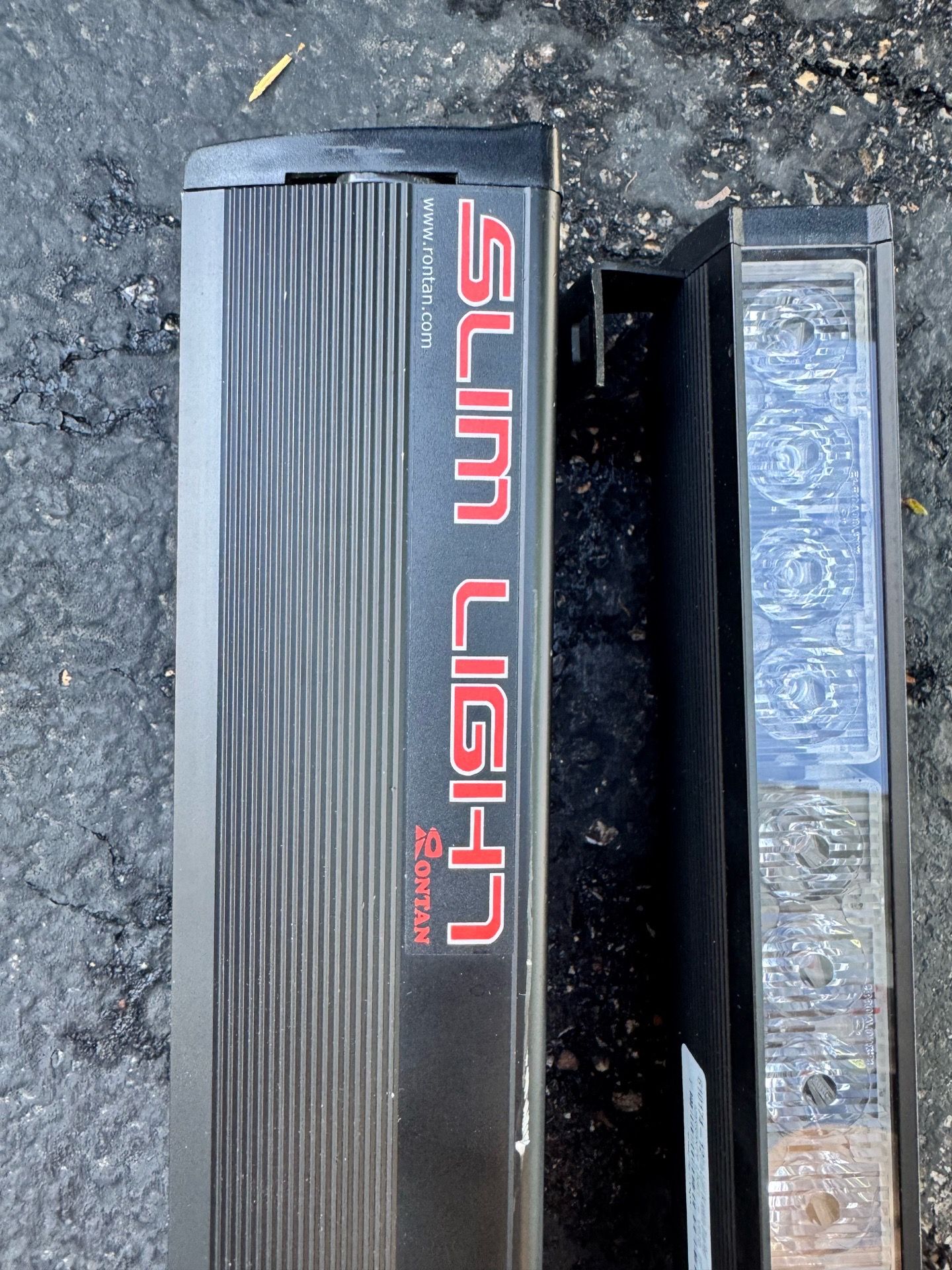 Light Bar Red and Blue Slim LED