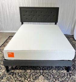 Mattress AND Bed Frame - QUEEN