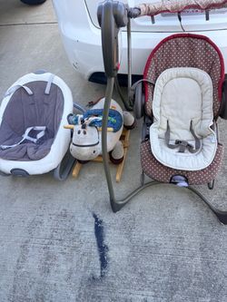 Graco Baby Rocker Swing , Rocking Horse ,Vibrating  Rocker Seat