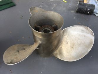 Stainless propeller