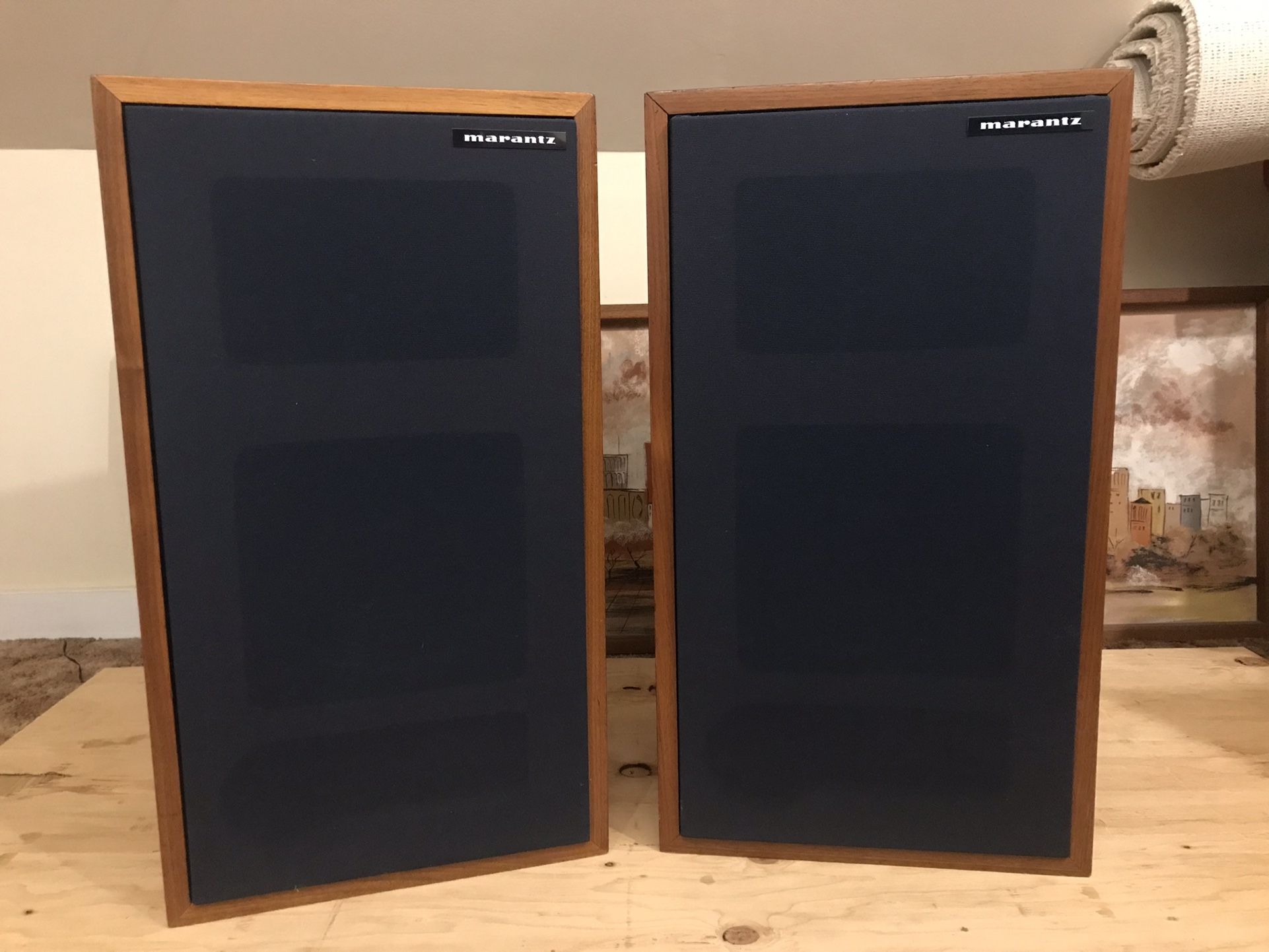 Vintage Marantz Imperial 6-G Speakers / Restored / Amazing Sound!