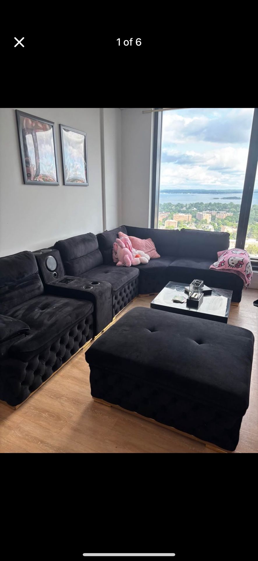 BLACK AND GOLD COUCHES FOR SALE