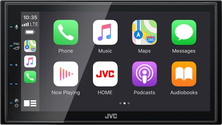 Brand new JVC apple CarPlay and android auto WITH INSTALLATION