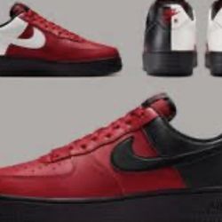 Nike air Force 1 size 13C Low LV8 5 "Gym Red/Black/Summit White"