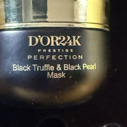 D’OR24K PRESTIGE PERFECTION Black Truffle & Black Pearl Mask