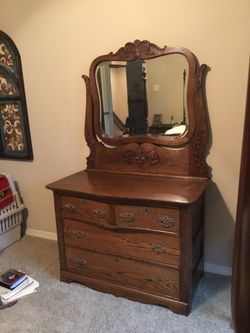 Reduced Price - Antique oak dresser